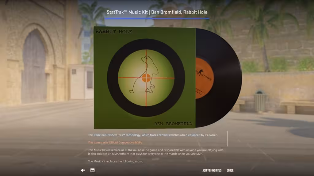 StatTrak™ Music Kit | Ben Bromfield, Rabbit Hole