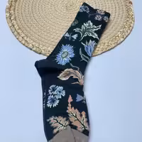 جوراب فانتزی گل