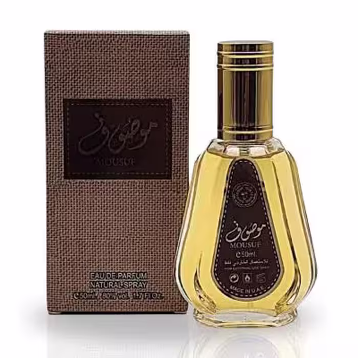 عطر خاص ترند مردانه موصوف ارض الزعفران - 50 میل - گرم و شیرین