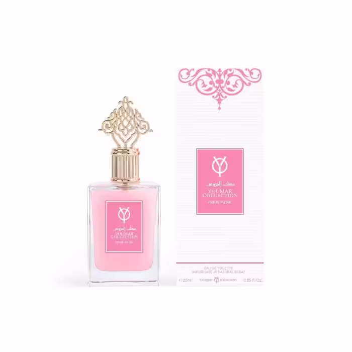 عطر بیکینی صورتی (Pride Musk) مدل یارا حجم 25 میلی لیتر