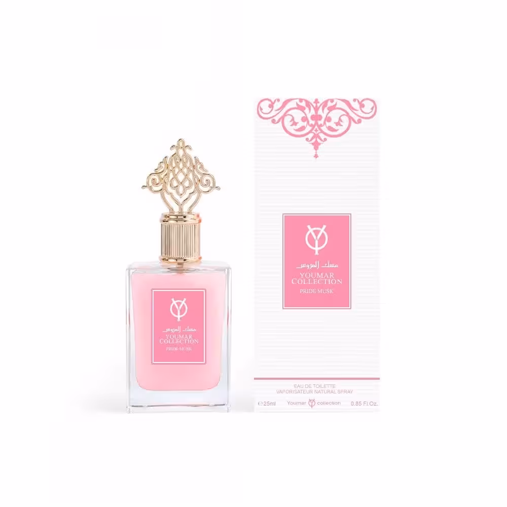 عطر بیکینی صورتی (Pride Musk) مدل یارا حجم 25 میلی لیتر