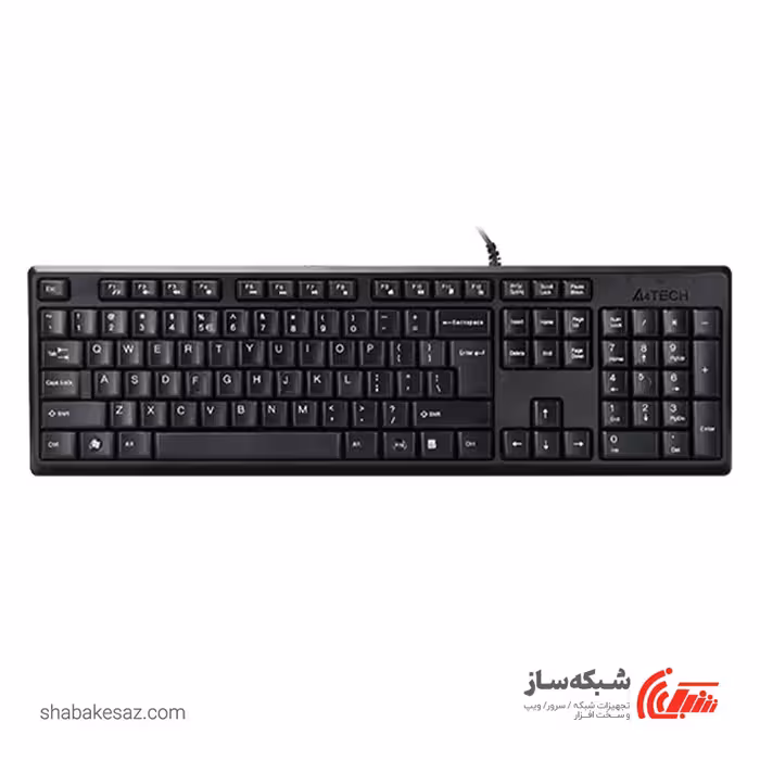 قیمت و خرید کیبورد ای فورتک A4tech KR-90 با سیم - شبکه ساز