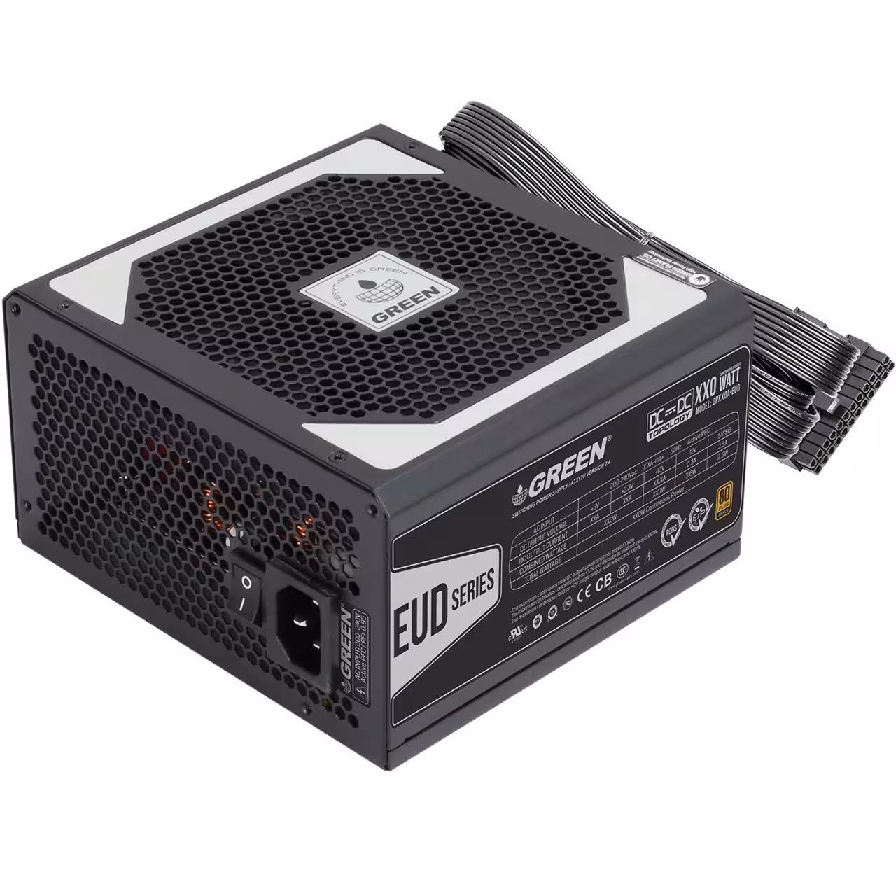 خرید و قیمت پاور کامپیوتر گرین مدل GP480A-EUD