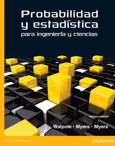 خرید و دانلود نسخه کامل کتاب Probabilidad y estadística para ingeniería y ciencias