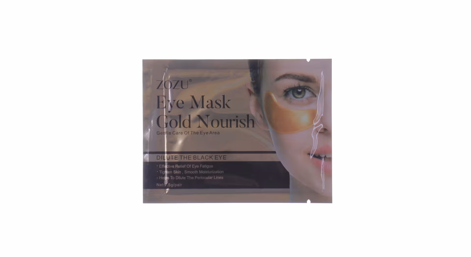 ماسک زیرچشم ZOZU طلایی (یک جفت)