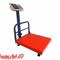 باسکول 400 کیلوی محک کفی 60*60 چرخ دار یکسال ضمانت