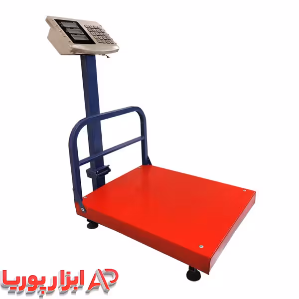 باسکول 400 کیلوی محک کفی 60*60 چرخ دار یکسال ضمانت