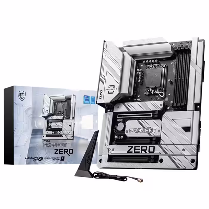 مادربرد ام اس آی مدل Z790 PROJECT ZERO با سوکت پردازنده LGA 1700