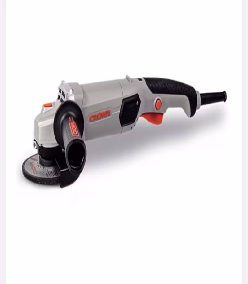 مینی فرز 115 میلیمتر 900 وات دسته بلند کرون(CROWN) مدل CT13505