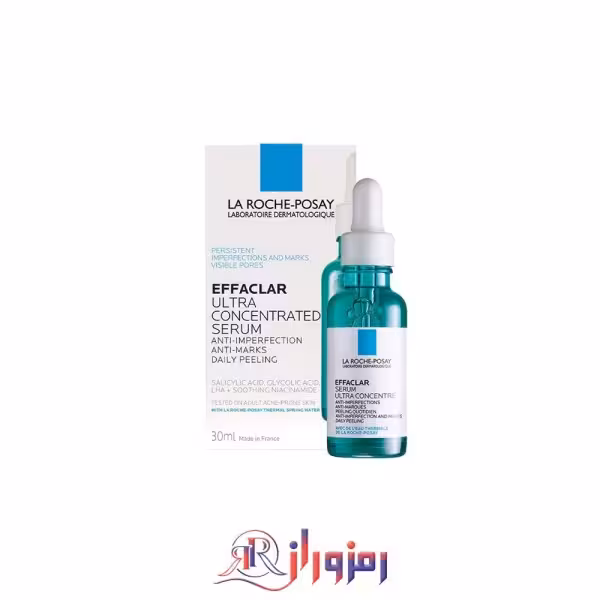 سرم ضد جوش افکلار لاروش پوزای la roche posay حجم 30 میل
