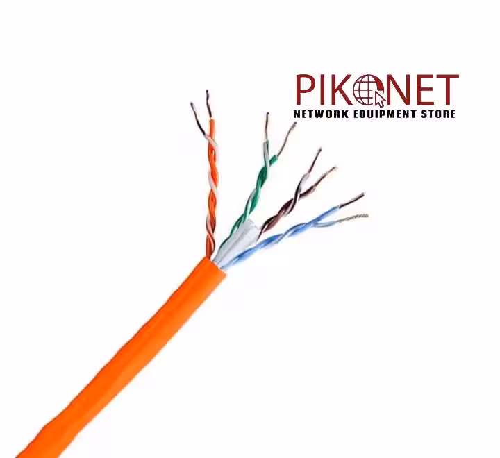 کابل شبکه نگزنس CAT6 UTP وارداتی تست فلوک روکش LSZH