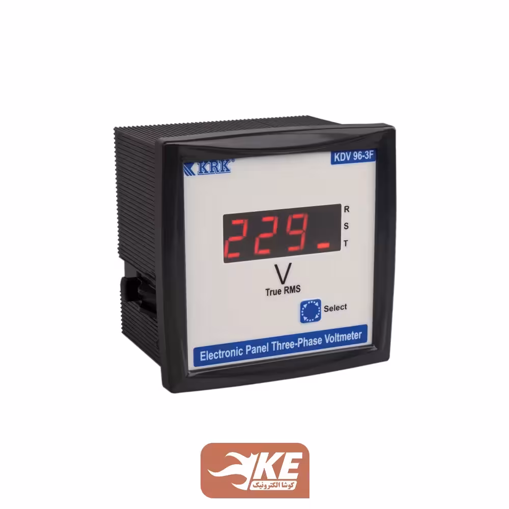 ولتمتر تکی سهفاز 96 دیجیتال KRK مدل KDV96-3F