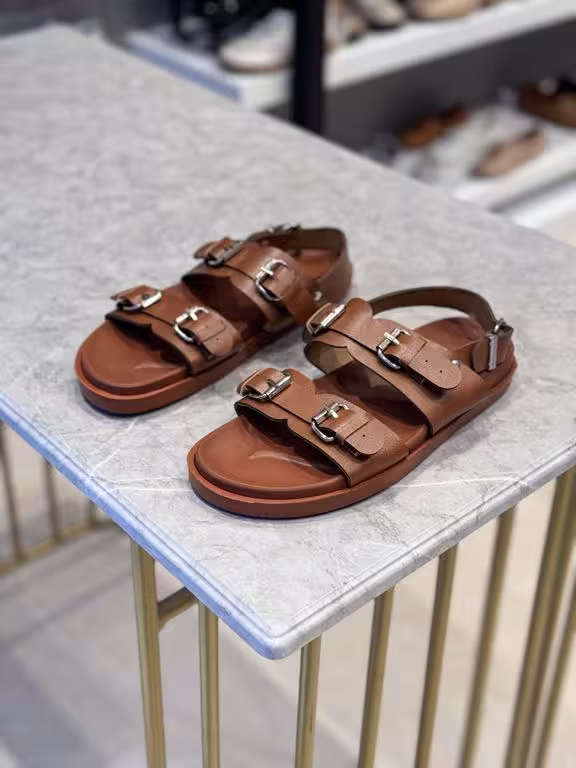 صندل زنانه طبی کد ss193 رنگ عسلی سایز 38