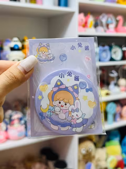 ایینه جیبی طرح دخترکیوت4