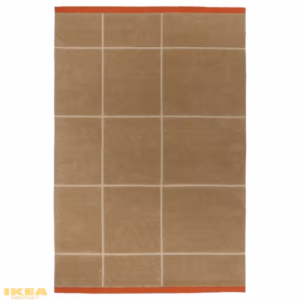 فرش پر پرز دستباف مدل GÅSHIRS | برند ایکیا | ارسال 5 روز کاری