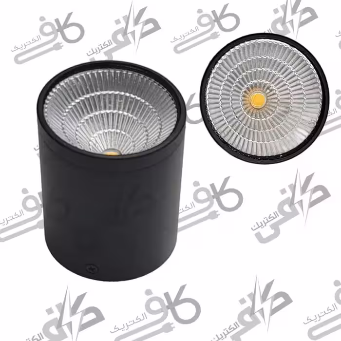 چراغ دكوراتيو استوانه ای 10 وات cob آفتابی