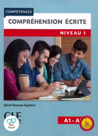 کتاب فرانسوی کامپرهنسیون اکریته ویرایش دوم Comprehension ecrite Niveau 1 A1 A2 2eme Edition