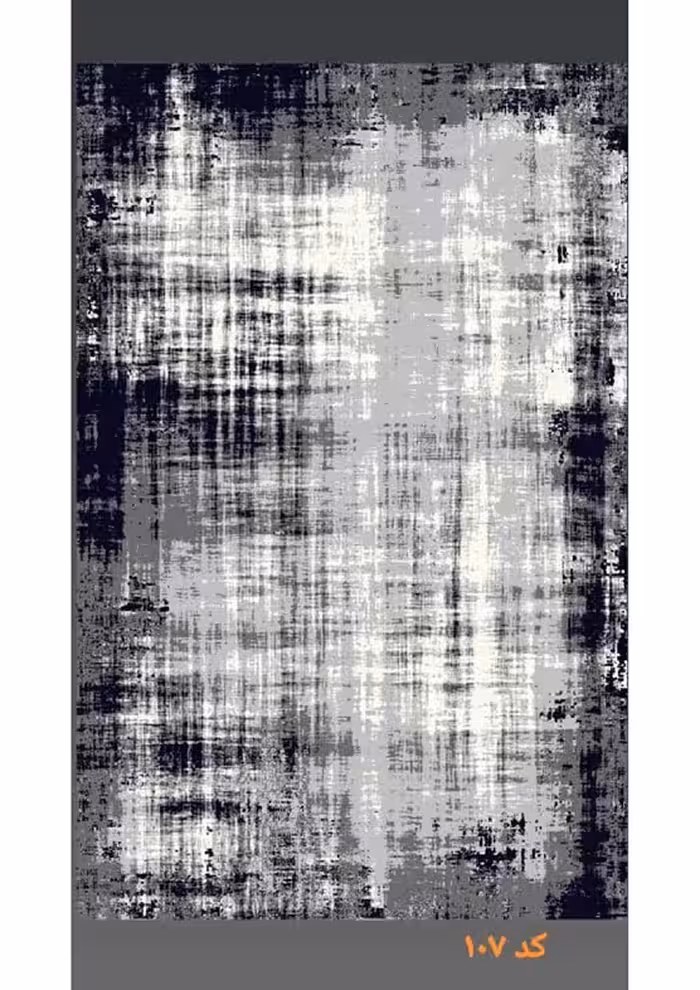 گلیم فرش ماشینی 400 شانه بی سی اف کاشان- کد طرح 107