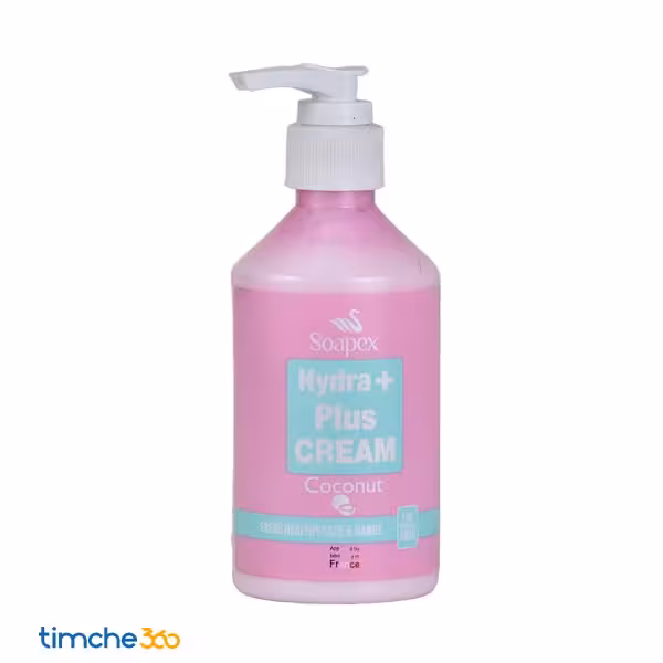 کرم آبرسان دست و صورت سوپکس حاوی روغن نارگیل 250 میلی لیتر