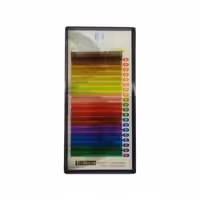 پالت مژه اکستنشن والیوم رنگی آی بی IB سایز میکس 10/11/12 ضخامت 0.07 فر D - فروشگاه میرکمالی