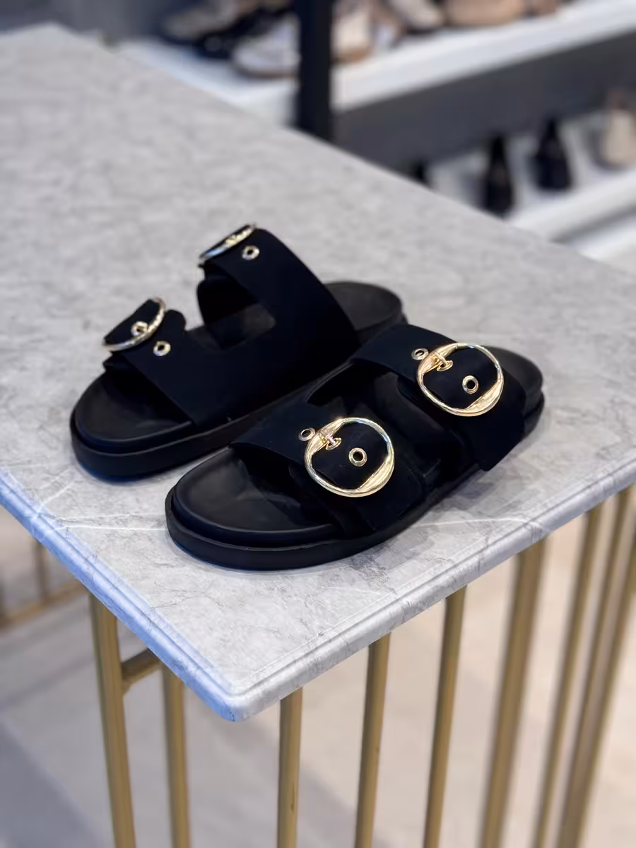 صندل زنانه طبی کد ss185 رنگ مشکی سایز 37