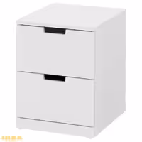 دراور 2 کشو مدل NORDLI | برند ایکیا | ارسال 15 الی 20 روز کاری