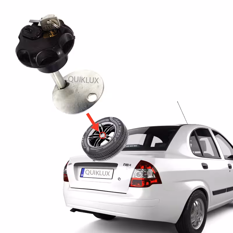 قفل محافظ لاستیک زاپاس تیبا