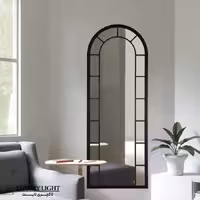 آینه قدی مدل تاج ارتفاع 118 سانتی LX16