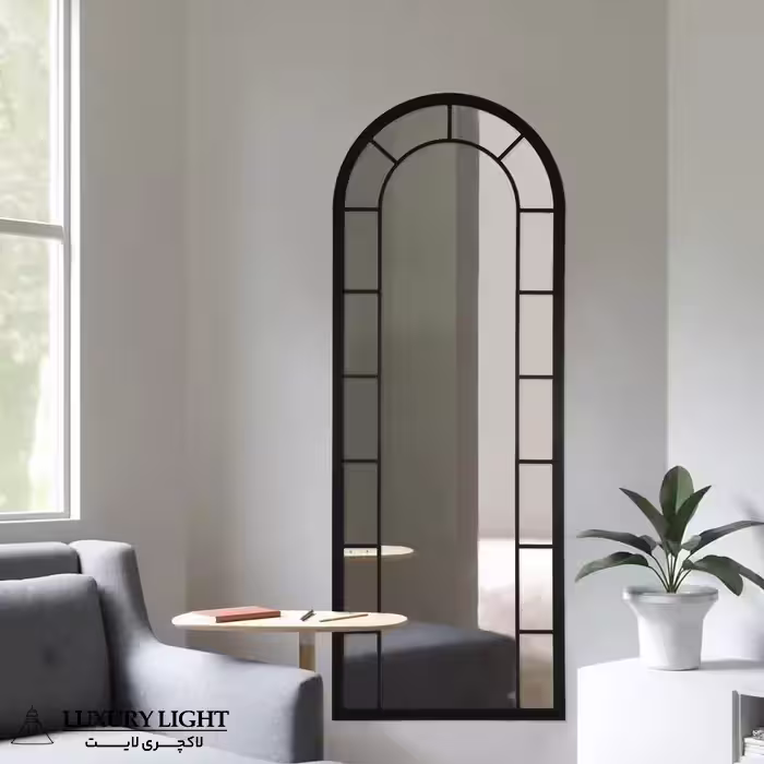آینه قدی مدل تاج ارتفاع 118 سانتی LX16