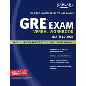 کتاب Kaplan GRE Exam Verbal Workbook