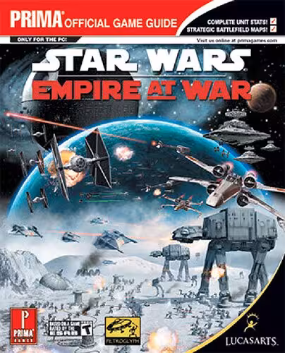 خرید و دانلود نسخه کامل کتاب Star Wars Empire at War: Prima Official Game Guide