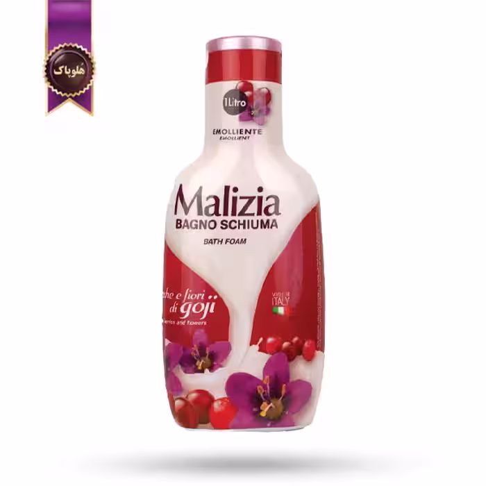 شامپو بدن مالیزیا Malizia مدل گوجی بری و گل ها  Goji Berry and Flowers حجم 1000 میلی لیتر   (اورجینال)