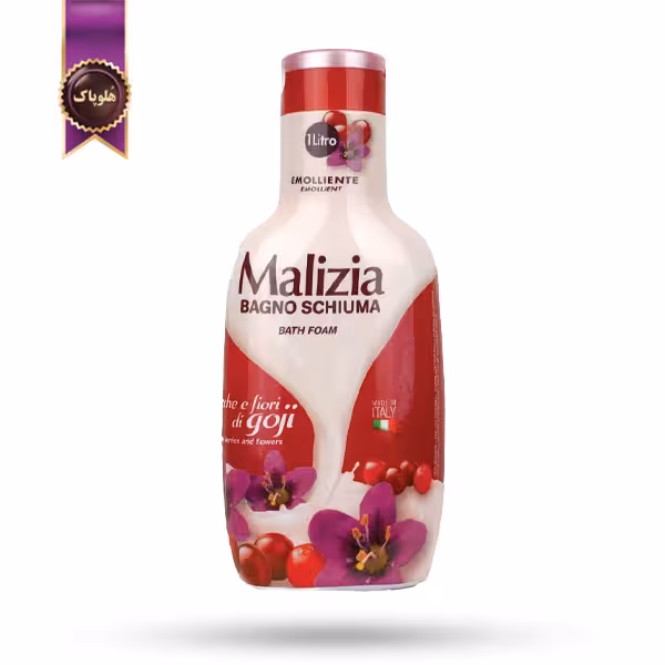 شامپو بدن مالیزیا Malizia مدل گوجی بری و گل ها  Goji Berry and Flowers حجم 1000 میلی لیتر   (اورجینال)
