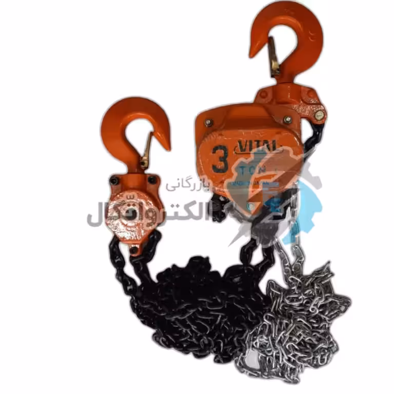 بالابر جرثقیل سقفی ویتال مدل VL ظرفیت 3000 کیلوگرم