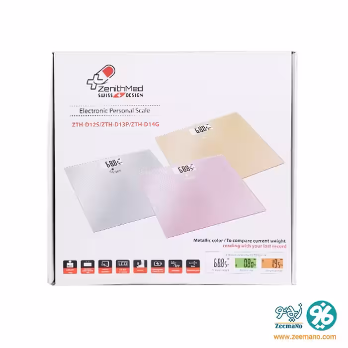 ترازو دیجیتال زنیت مد مدل ZTH-D14 در رنگبندی