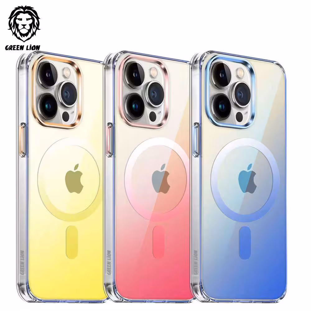 قاب Rainbow Magsafe گرین لاین مدل GNRBWMS14PS آیفون iPhone 14 Plus