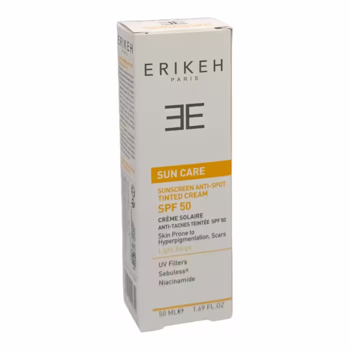 کرم ضد آفتاب و ضد لک SPF50 اریکه 50 میلی لیتر