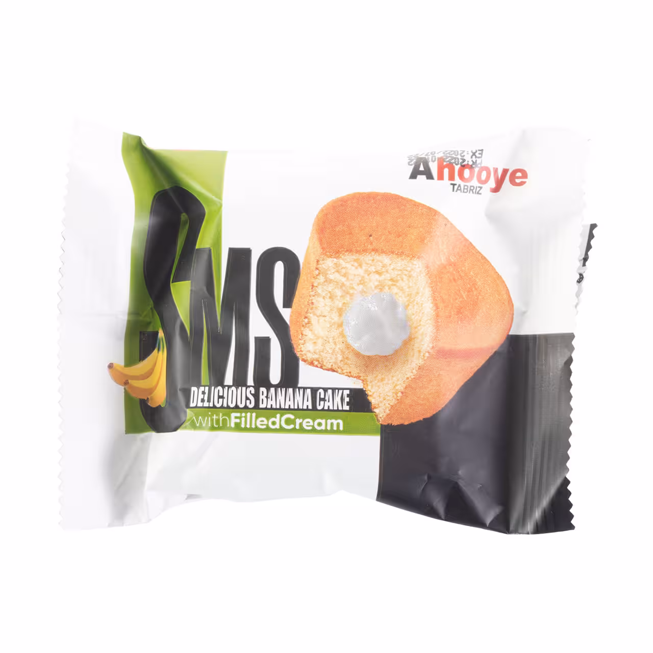 کیک موزی اس ام اس 40 گرمی