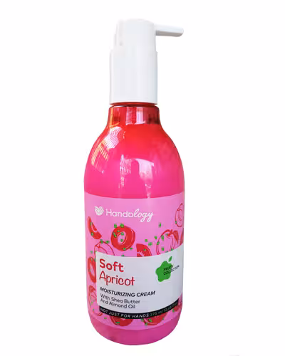 کرم آبرسان دست و صورت هندولوژی حاوی شی باتر و روغن بادام حجم 375 میلی لیتر