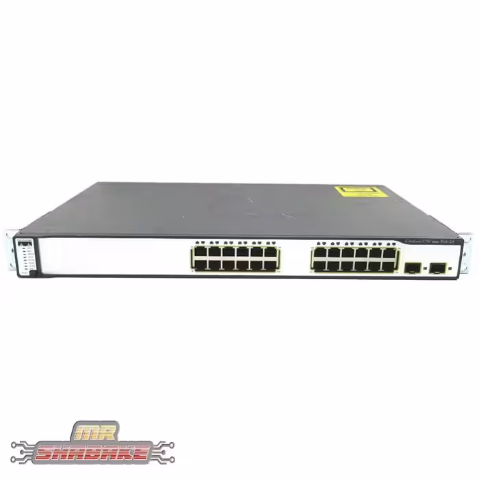 قیمت و خرید سوئیچ سیسکو WS-C3750-24PS-S | مسترشبکه