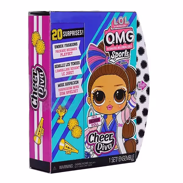 عروسک ال او ال سورپرایز مدل OMG Cheer Diva