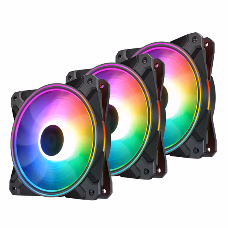 فن کیس دیپ کول 12*12 DeepCool CF120 PLUS بسته 3 عددی