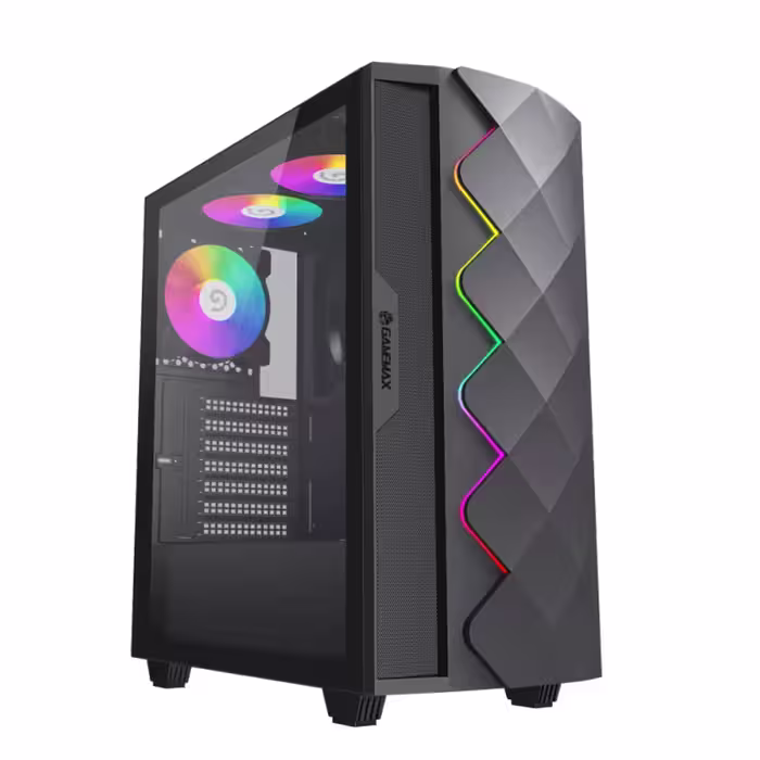 قیمت و خرید کیس کامپیوتر گیم مکس مدل  Diamond COC BlACK Mid Tower | یاس ارتباط