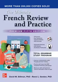 کتاب The Ultimate French Review and Practice Premium Fifth Edition