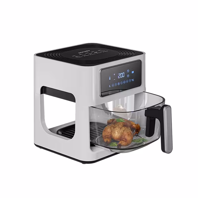 هواپز چندکاره پرودو مدل Porodo Glass Pot Air Fryer ظرفیت 5 لیتر
