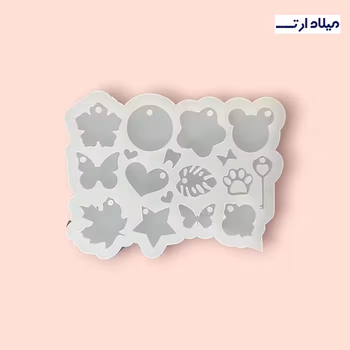 قالب سیلیکونی گوشواره 12 تایی