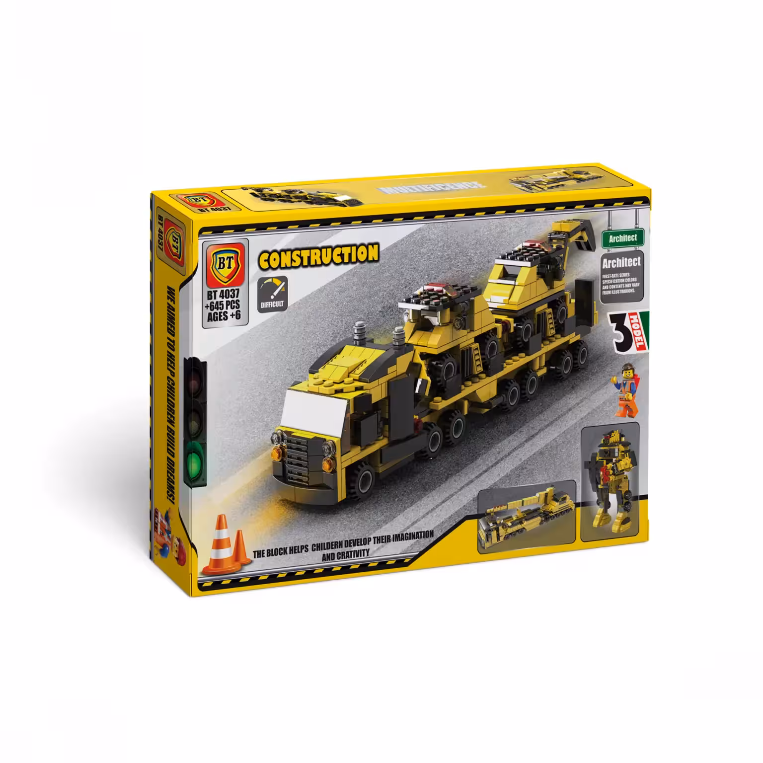 لگو راه سازی بزرگ 3 مدل BT4037BT-4037