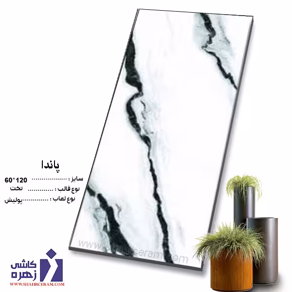 سرامیک پاندا 120*60 کاشی زهره