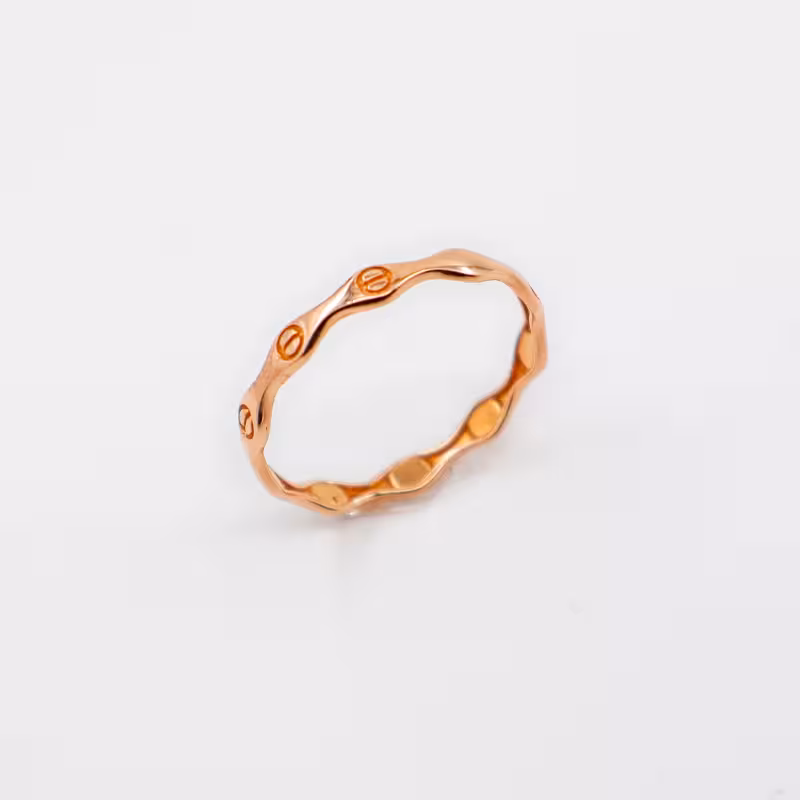 انگشتر مینیمال طلا