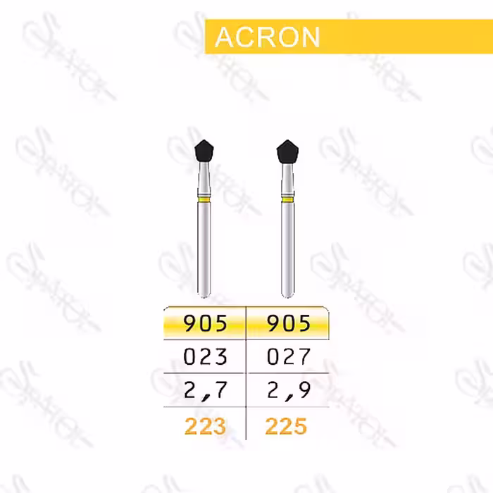 فرز الماسی پالیش کامپوزیت 2.7 / 2.9 میل ACORN 905 تیزکاوان TEESKAVAN